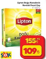 LİPTON DOĞU KARADENİZ BARDAK POŞET ÇAY LİPTON DOĞU KARADENİZ BARDAK POŞET ÇAY